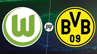 WOLFSBURG DERROTÓ A BORUSSIA DORTMUND POR 1 A 0 Y AVANZA DE RONDA EN LA COPA DE ALEMANIA 🔴 [upl. by Tim634]