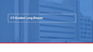 CTguided lung biopsy [upl. by Whitelaw]