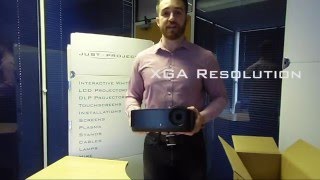 Infocus IN124a Projector Unboxing [upl. by Drofxer]