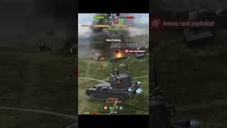 Wot blitz funny moments wotblitz wargaming wot wotblitz wg games shorts [upl. by Lalat]