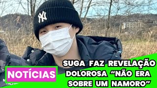 SUGA TINHA DADO SPOILER EM MÚSICA SOBRE O DISBAND DO BTS quotNINGUÉM QUERIA SER O CARA MAUquot [upl. by Nnylsor]