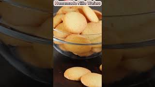 Homemade Nilla Wafers  Vanilla Wafers shorts cake food [upl. by Krakow]