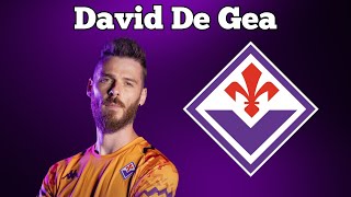 🟣⚪️ David De Gea Fiorentina Le Parate Migliori del Nuovo Portiere della Fiorentina [upl. by Araht]