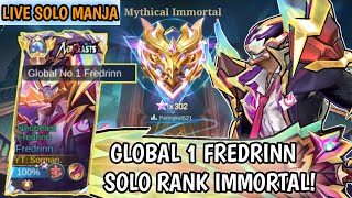 Global 1 Fredrinn Solo Rank Bantai Public Setan Ke 95 [upl. by Raina]