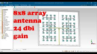 Metamaterialbased Wideband Circularly Polarized 8x8 Phased Array Antenna Kaband 27x30 GHz in cst [upl. by Baillie]