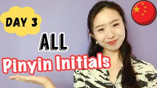 Learn 21 Pinyin Initials within 5 Minutes  Chinese Pronunciation Tutorial in 2020 [upl. by Sitelc]