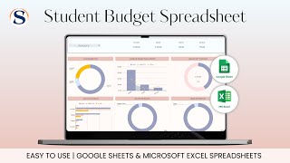 Student Planner for School amp University in Google Sheets and Excel [upl. by Cyrus]