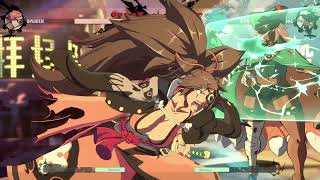 Random fun Baiken gameplay in Guilty Gear Strive [upl. by Drucy]