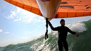 Friday October 11 2024  Wing Foiling Long Beach Lake Erie [upl. by Dlorej]