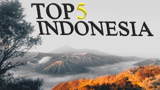 Top 5 Places In Indonesia [upl. by Minda941]