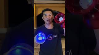 Do Sharingan with 1 Blue amp 1 Red Diabolo 🔵👄🔴 [upl. by Orvie]