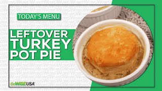 Leftover Turkey Pot Pie  Air Fryer Edition [upl. by Kale]