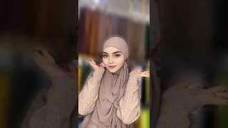 Full coverage Khimar style hijab tutorial khimar hijab style [upl. by Arinaj381]