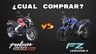 Pulsar NS 200 VS Yamaha FZ 16 [upl. by Gnuh]