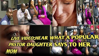 LIVE VIDEO HEAR WHAT A POPULAR PASTOR DAUGHTER SAYS ABOUT HER MOM part A [upl. by Ylerebmik]