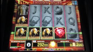 10 Automatenspiele mit 400€ Gesamtspieleinsatz GEZOCKT Von Multi Wild Indian Ruby Multi Merkur [upl. by Halak]