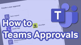 Microsoft Teams  How to Use Approvals [upl. by Fischer]