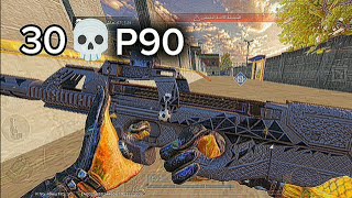 Taux de frappe de sang P90 30💀🔥 [upl. by Yddet]