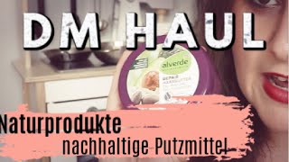 DM HAUL  Naturprodukte für meine Locken  Nachhaltige Haushaltsmittel [upl. by Maiga]