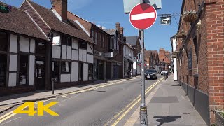 Wokingham Walk Town Centre【4K】 [upl. by Ardnaxila]