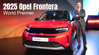 New 2025 Opel Frontera Electric Revealed [upl. by Eitsyrc578]