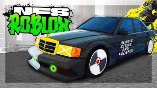 I Played BOOTLEG NFS UNBOUND on ROBLOX [upl. by Annij]