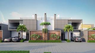 9th Avenue Gandhidham Render by Tripolystudiocom provide 3d walkthrough amp Animation [upl. by Hettie]