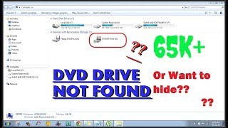 CD DVD Drive not detected Windows 7 8 81 10 free  How To Fix CDROM Issues in Bangla [upl. by Alesram]