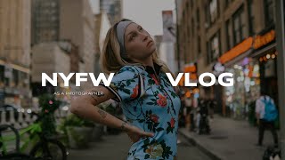 MY FIRST NYFW  VLOG [upl. by Eicak]