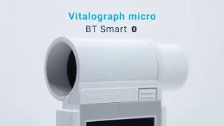 micro BT Smart Introducing Vitalographs Bluetooth lung function monitor for remote monitoring [upl. by Sumerlin]