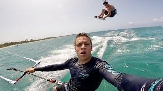 Cabarete is the most FUN place to kite KEVVLOG⁵ 11 [upl. by Ruon150]