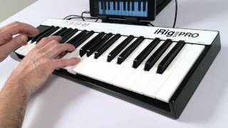 iRig KEYS PRO Overview  The fullsizedkey universal mobile keyboard for iPhone iPad MacPC [upl. by Meunier]