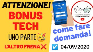 BONUS PC INTERNET 💻 SI PARTE BONUS MOBILITÀ 🚳 SLITTA ANCORA 4 settembre 2020 [upl. by Zoubek]