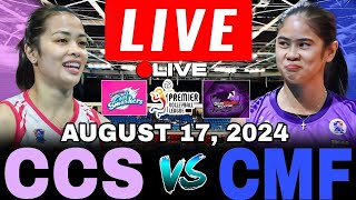 CREAMLINE VS CHOCO MUCHO 🔴LIVE • PVL REINFORCED CONFERENCE  AUGUST 17 2024  JEMA GALANZA [upl. by Ahsinauj]