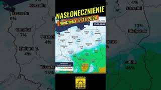 Nasłonecznienie Niedziela  171124 [upl. by Rianon21]