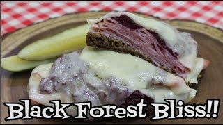 Black Forest Melt  Sandwiches You Will Love  Oktoberfest  Noreens Kitchen [upl. by Colan328]