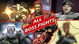 Red Faction 2 All Boss Fights [upl. by Niletak]