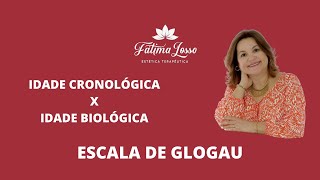 IDADE CRONOLÓGICA X IDADE BIOLÓGICA  ESCALA DE GLOGAU [upl. by Arika]