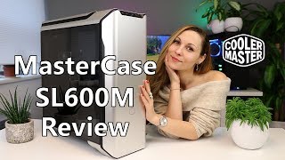 Cooler Master MasterCase SL600M review  SLeek and SiLent [upl. by Alano]