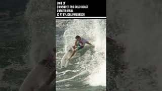 Joel Parkinson 2013 Quiksilver Pro Gold Coast 10 shorts [upl. by Ruamaj444]