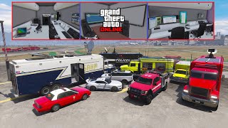 GTA 5  Police Mobile Command Center Fire Department amp More [upl. by Calida]