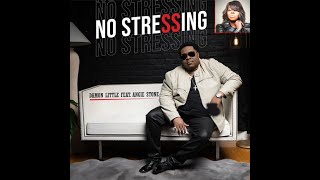 Damon Little  No Stressing ft Angie Stone Lyrics Video [upl. by Naivat]