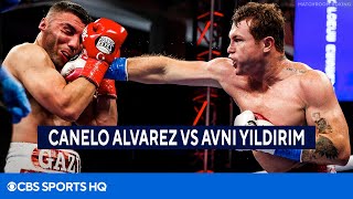 Canelo Alvarez vs Avni Yildirim FULL Recap  CBS Sports HQ [upl. by Lertram]