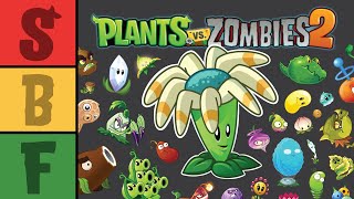 Ranking EVERY Plants vs Zombies 2 Plant [upl. by Dominga]