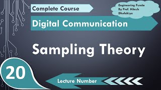 Sampling Theory  Nyquist Rate  Nyquist Interval  Basics Types amp Waveforms of Sampling Theory [upl. by Ilera]