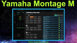 Yamaha Montage M  Multi Programs  ESP Expanded Softsynth Plugin  VST [upl. by Oric]