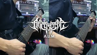 Archspire  AUM Both Part 400bpm [upl. by Drawets]