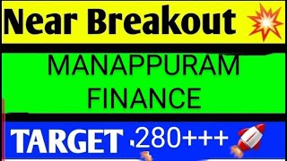 manappuram finance share news today manappuram finance shareanalysis manappuram financesharetarget [upl. by Abixah]