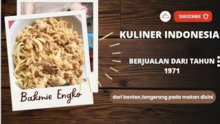 BAKMI ENGKO JUALAN DARI TAHUN 1971  AYAM NYA DI SIWIR SIWIR‼️ [upl. by Elbertina]