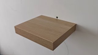 Assembling IKEA products  LACK  Wall shelf [upl. by Eibrab]